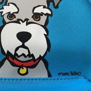 Marc Tetro | Bags | New Marc Tetro Blue Schnauzer Backpack  display picture 3